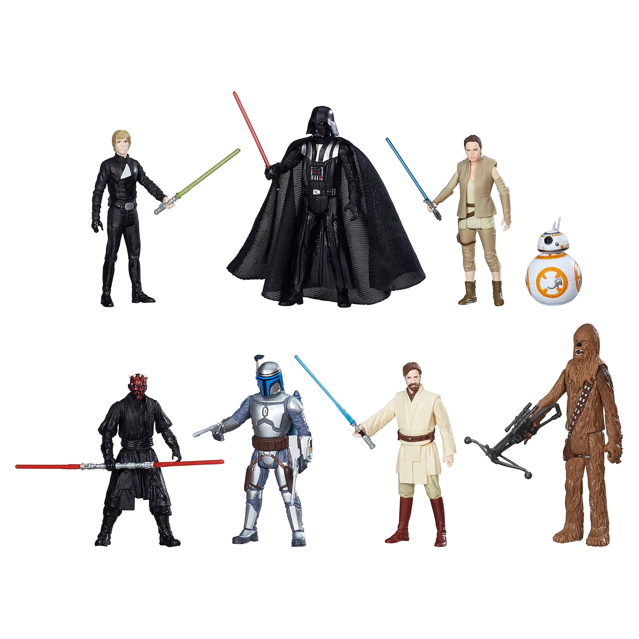 Star Wars Saga Action Figure 8 Pack with Darth Maul : Amazon.es